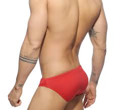 Maillots de bain femme : Addicted Slip De Bain Push Up Basic Ad Swim Brief Ads097 Rouge Addicted Marques Gentlewear Fr