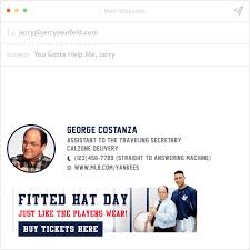 If Seinfeld Characters Had Email Signatures Sigstr Wallace development company theatre, 38 centennial drive, palmerston. if seinfeld characters had email