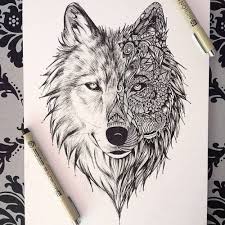 Le plaid loup mandala est une œuvre artistique harmonieuse qui utilise des formes géométriques, généralement circulaires, pour former un mélange de symboles arrangés ensemble. Tatouage Tete De Loup Mandala Tatouage Tete De Loup Tatouage Loup Tete De Loup Dessin