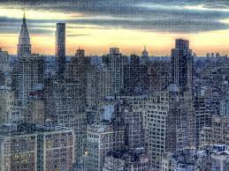 The Big Apple Jigsaw Puzzle by Lindley Johnson