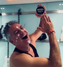 New TRIBALI member ??? No, just me farting around with my NIVEA Men Creme  !!! #boomboomtwang #musicandfun #neverserious #NIVEAMalta #NIVEAMen  #Madeformen #facebodyandsoul