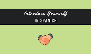 You might be interested in these posts. How To Introduce Yourself In Spanish Free Mp3 My Daily Spanish