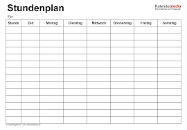 Einmaleins tabelle leer einmaleins tabelle zum ausdrucken kostenlos einmaleins tafel. Stundenplan Vorlagen Excel Zum Download Ausdrucken Kostenlos