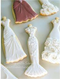 I Hope You All Enjoyed Your Summer School Has Started Back Up And I Finally Have A Little Time To Catch Up Bridal Cookies Bride Cookies Wedding Dress Cookies