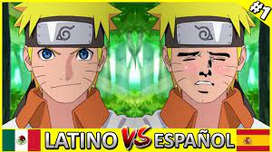 Naruto 🍥 Latino 🇲🇽 Vs España 🇪🇸 ( Doblaje ) PARTE 1 - YouTube