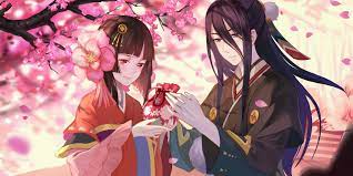 Anime Onmyouji Valentine S Day Wallpaper Anime Valentines Anime Anime Background