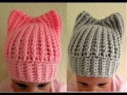 I would classify both the. Easy Crochet Baby Hat With Ears Tutorial 0 3 Months Up To 5 Months With Subtitles Happy Crochet Club Youtube