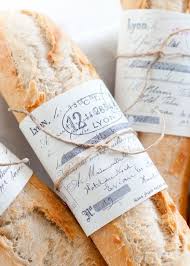 Nice Way To Wrap Bread For Gift Giving Found On Thelittlecorner Tumblr Com Via Tumblr French Baguette Bread French Bakery