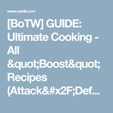 Botw Guide Ultimate Cooking All Quot Boost Quot Recipes Attack X2f Defense X2f Stealth X2f Speed High Level Potency 30 Mi Cooking Recipes Guide