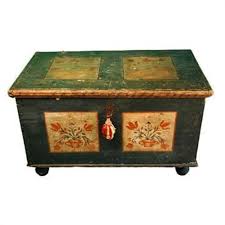 Early Pennsylvania Dutch Painted Blanket Chest 1262961 Blanket Chest Pennsylvania Dutch Antique Trunk