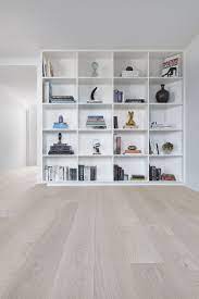 Junckers Rustic White Oak Boulevard A 185mm Wide Plank Solid Oak Floor Finished In White Oi White Oak Laminate Flooring Wood Floors Wide Plank House Flooring