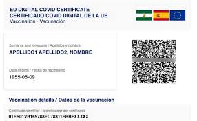 Es la credencial digital disponible en mi argentina que acredita que te fue aplicada la vacuna. Como Solicitar El Certificado Europeo Covid Que Activa Hoy La Ue Diario Sur