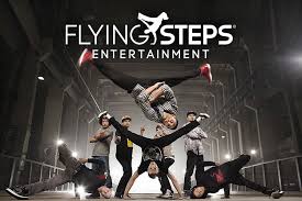 Military step, a regular, ordered and synchronized walking of military formations. Flying Steps Entertainment Home