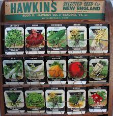 Antique Card Seed Co Display Seed Company Vintage Seed Packets Seed Packaging