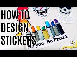 Maybe you are a budding designer struggling to make an income. How To Design Stickers And Merch Diy Stickers And Redbubble Tutorial Youtube Diy Stickers Redbubble Stickers