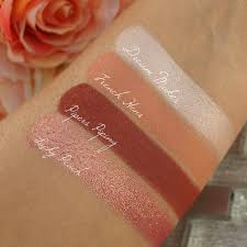 Sydney Grace Eyeshadows Lucky Peach Pipers Piping French Hens Dream Maker Makeup Swatches Lucky Peach Eyeshadow