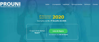 O programa universidade para todos (prouni) é promovido para efetivar sua inscrição no prouni, o estudante deverá informar seu número de inscrição e sua senha no enem. Prouni 2020 Divulga Lista De Espera Veja Resultado Educacao G1