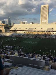 bobby dodd stadium section 104 row 45 seat 21 home of