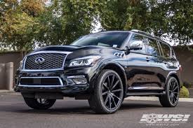 2016 Infiniti Qx80 With 24 Lexani Css 15 Cvr In Black Machined Concave Series Wheels Infinity Suv Infiniti Infiniti Qx 80