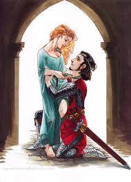 Sir Pelleas And The Lady Ettade By Tyne Delwiche Illustration Character Design Character Design Art Marker