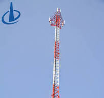 40m Steel Polygonal Tower - Hot Dip Galvanized Telecom
