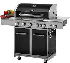 Hose end with sae 3/8 female flare fitting connects to grill. Bbq Gas Grill Rotisserie 5 Burner Stainless Steel Outdoor Patio Barbecue Propane Cooking Appliances Backyard Grilling Propane Gas Grill