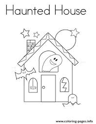 Are you a novice artist in need of extra color theory practice? Easy Halloween Haunted House S Printable For Preschoolersfc9a Coloring Pages Printable