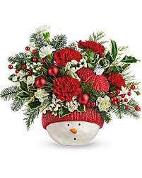 Check spelling or type a new query. Teleflora S Snowman Ornament Bouquet In Green River Wy Harts Flowers