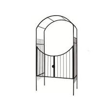 Rainbow Garden Products Savannah Arch And Gate R356 Garden Arbor Garden Arch Garden Arbor With Gate