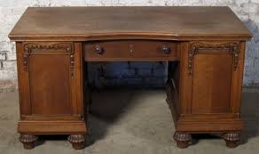 Berliner Eiche Schreibtisch Epoche Grunderzeit Holzart Eiche Masse Hohe 80 Cm Breite 150 Cm Tiefe 77 C Schreibtisch Hohe Schreibtisch Schreibtisch Antik