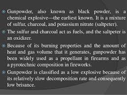 Explosives Potassium Nitrate Chemical Gunpowder