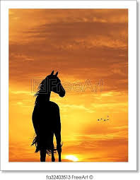 Check spelling or type a new query. Free Art Print Of Horse Silhouette At Sunset Horse Silhouette Horse Painting Sunset Artwork