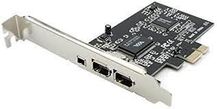 It provides three external and one internal firewire ports on the card, and is compatible with either pc, mac or linux computers with a pci v. Amazon Com Axgear Pcie Pci E Firewire Ieee 1394 3 Port Fire Wire Controller Card For Desktop Pc Computers Accessories