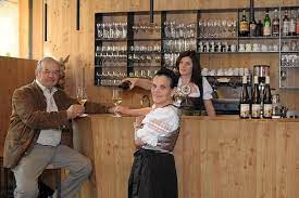 In varna di bolzano, just above the novacella abbey, one of the oldest wineries in south tyrol is at home : Restaurant Weingut Kofererhof Varna Novacella Neustift Vahrn Valle Isarco Eisacktal