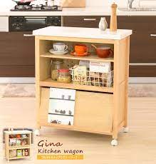 楽天市場 キッチン 作業台 ストッカー キッチンワゴン キャスター付き 北欧 タイル 高さ85 一人暮らし 木製 レンジ台 キッチンカウンター キッチン収納 台所収納 おしゃれ かわいい 耐熱仕様 ジーナ フレンチカントリー フレンチシャビー ナチュラル パントリー フ