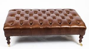 Having purchased your new sofa and love seat, you are looking for a larger square furniture piece to. Bespoke Large Leather Stool Ottoman Coffee Table Hazel 4ft X 2ft 6inches Vinterior