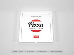 We add new mockups every day. Realistic Pizza Box Packaging Mockup Psd Graphic By Dendysign Creative Fabrica
