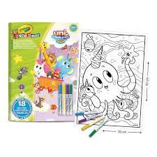 Kerst inkleurkaart met eskimo kaartje2go. Crayola Mini Kids Kleurplaten A3 Incl 4 Stiften Online Kopen Lobbes Speelgoed