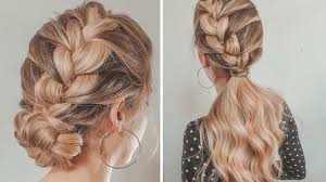 When natural hair pop / coiffure cheveux crépus. Coiffure Avec Tresse Simple Et Belle Chignon Mariage Facile A Faire Tuto Chignon Invite Mariage Youtube