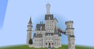 Beauty and the beast castle 1/2. Minecraft Castle Inspired By Beauty And The Beast Minecraft
