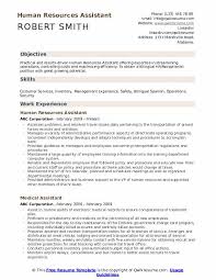 Human Resources Assistant Resume Samples Qwikresume