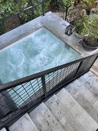 Just because of the smaller size alone, you can save as much as $3000 to $5000 over the cost of a quality swim spa unit. Diy Hot Tubs Swim Spas Plunge Pools Custom Built Spas
