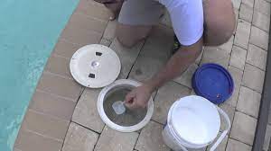 Instead of putting the sock full of granules in the skimmer basket, hang it in the pool in front of a return jet. How To Add Cyanuric Acid Stabilizer To The Pool By Waterdrop Pools Naples Florida Youtube