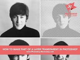 You move a layer to position the content on the layer, like sliding a sheet of. Photoshop Tip How To Make Part Of A Layer Transparent Photoshop For Beginners