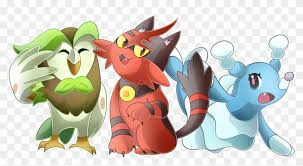 Dartrix Torracat And Brionne Litten Evolution Pokemon