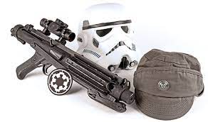 In popular culture, star wars fans will note that it was the sterling submachine gun that made up the base form of the stormtrooper laser blaster. The Star Wars Sterling Smg Blas Tech E 11 Stormtrooper Blas