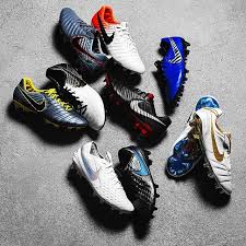 The Best Tiempo Legend 7 Colourways Topped Off With The Latest Tiempo Legend 8 Did We Forget One From The Legend 7 Herita Soccer Boots Nike Soccer Nike Cleats
