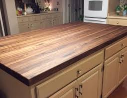 Walnut Butcher Block With Mineral Oil And Organic Beeswax Finish Kitchen Island Tops Butcher Block Countertops Wood Countertops