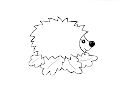Der Igel Kinder Basteln Igel Igel Vorlage Igel Ausmalbild