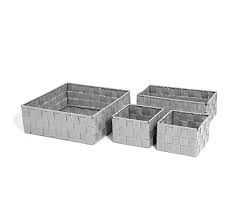 Und wenn du zwischendurch einmal lust auf eine veränderung hast, kannst du sie einfach und schnell gegen neue austauschen. Organized Options Aufbewahrungskorbe Rattan Style Universell Einsetzbar 4tlg Qvc De